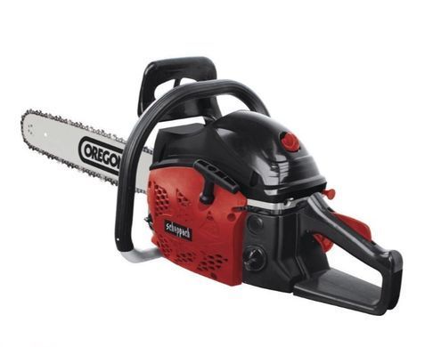 Бензопила Scheppach CSP5300, 2.7 л.с., шина 51 см, шаг цепи 0.325", полупрофессиональная