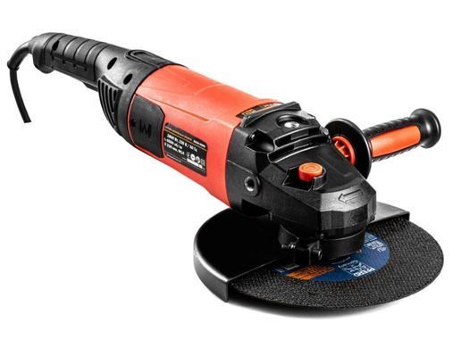Болгарка GTM AG230/2800D 2800 Вт, 230 мм, 6500 об/мин, плавный пуск