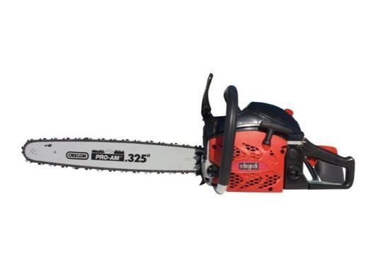 Бензопила Scheppach CSP5300, 2.7 л.с., шина 51 см, шаг цепи 0.325", полупрофессиональная