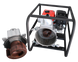 Мотопомпа Vulkan SCT100 рукав 100мм, 85м3/час, подъем 25м, шлам/грязная вода, дв.Senci SC420