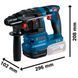 Акумуляторний перфоратор Bosch GBH 185-LI Solo 18 В, 1.9 Дж, SDS-Plus