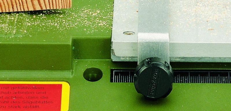 Пила настольная 58 мм, 85 Вт, 6000 об/мин, стол 160&times;160 мм, PROXXON KS 230 (27006)