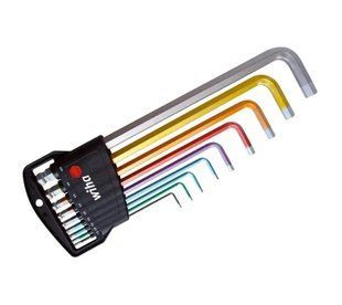 Штифтові ключі Wiha MagicSpring набір 7 пр T (6,7,8,9,10,15,20), CrV, мат хром