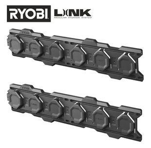 Кріплення для інструментів на стінові панелі, LINK систем, 2шт. Ryobi. RSL2WR-2. (5132006076)