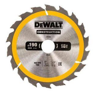 Диск пиляльний DeWALT DT1943