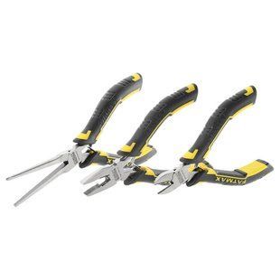 Плоскогубці, шипці, кусачки міні STANLEY "FatMax", 3 шт.