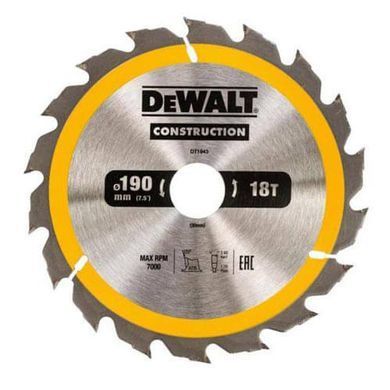 Диск пиляльний DeWALT DT1943