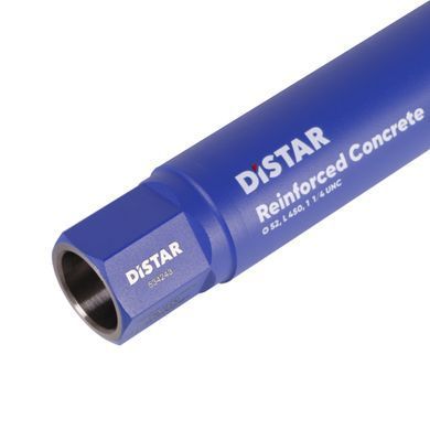 Свердло алмазне Distar DDS-W 52x450-5x1 1/4 UNC Reinforced concrete