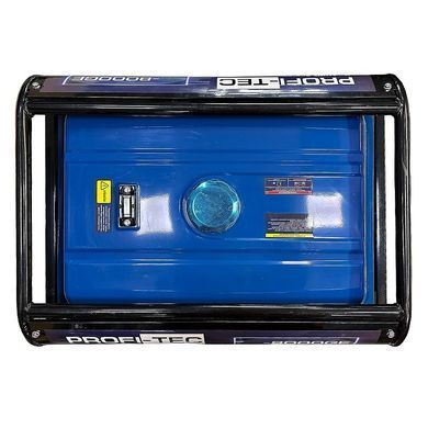 Бензиновый генератор PROFI-TEC PE-8000GE, 220 В, 7.5 кВт, ручной + электростартер