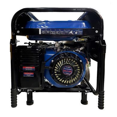 Бензиновый генератор PROFI-TEC PE-8000GE, 220 В, 7.5 кВт, ручной + электростартер