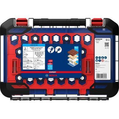 Набор коронок Bosch Expert Construction Material Power Change Plus 20&ndash;76 мм