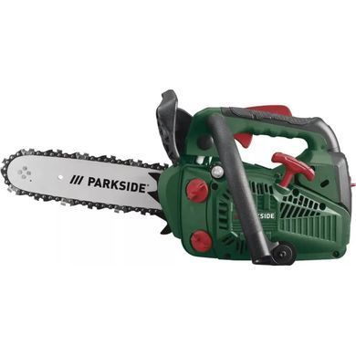 Бензопила Scheppach Parkside PBBPS 700A1, 0.95 к.с., шина 30 см, SDS натяг, легка 3.8 кг