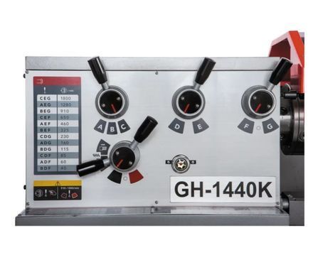 Токарно-гвинторізний верстат JET GH-1440K DRO 356 мм 1000 мм 40&ndash;1800 об/хв 2.25 кВт