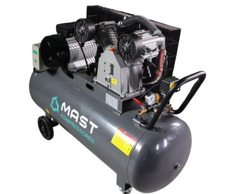 Компрессор поршневой MAST VA90/200L 400, 200 л, 600 л/мин, 12.5 Бар, 4 кВт, 400 В