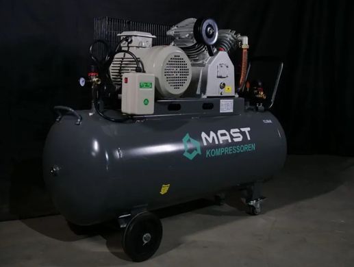 Компрессор поршневой MAST VA90/200L 400, 200 л, 600 л/мин, 12.5 Бар, 4 кВт, 400 В