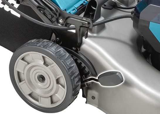 Аккумуляторная газонокосилка Makita XGT LM001GT201 40V Max, 48 см, 62 л