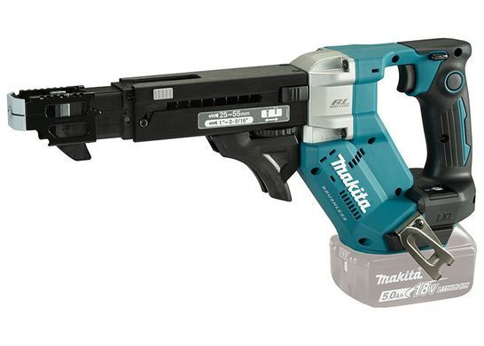 Аккумуляторный магазинный шуруповёрт Makita DFR551Z 18 В, для шурупов 25&ndash;55 мм