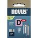 Скоби для степлера NOVUS STAPLES D 53F 18 мм D-Point (600 шт)