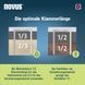 Скоби для степлера NOVUS STAPLES D 53F 18 мм D-Point (600 шт)