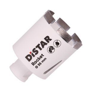 Свердло алмазне Distar DDS-W 55x45-6xM14 Rocket