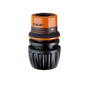 Конектор Claber 1/2"-3/4" для поливального шланга Ergogrip