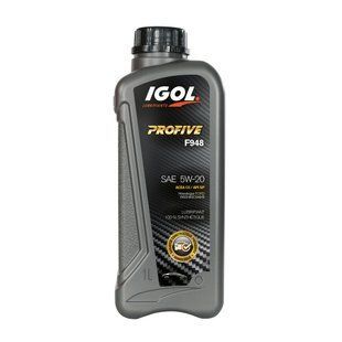 Моторное масло Igol Profil F 948 5W-20 1 л, синтетическое