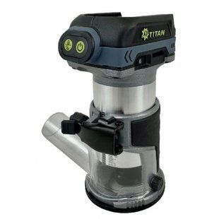 Акумуляторний кромковий фрезер Титан PKF21-CORE SET1 21 В, 10000-30000 об/хв