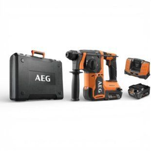 Аккумуляторный перфоратор AEG BBH18BL2-502C 18В 2x5Ач 2,5Дж 3,08кг