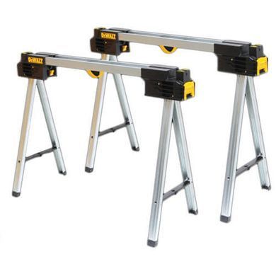 Козлы складные (пара), выдерживают нагрузку до 900 кг, высота 1117 мм, DeWALT DWST1-75676