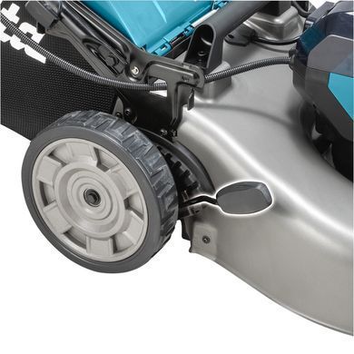 Аккумуляторная газонокосилка Makita XGT LM002GT201 40V Max, 53 см, 70 л