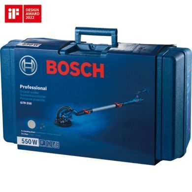 Шліфувальна машина для стін і стелі Bosch GTR 550