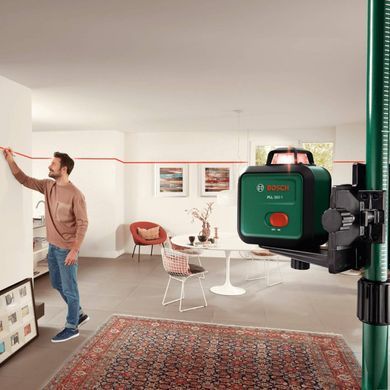 Лазерний нівелір Bosch PLL 360-1, 360&deg;, 24 м, червоний промінь