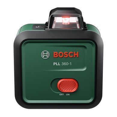 Лазерний нівелір Bosch PLL 360-1, 360&deg;, 24 м, червоний промінь