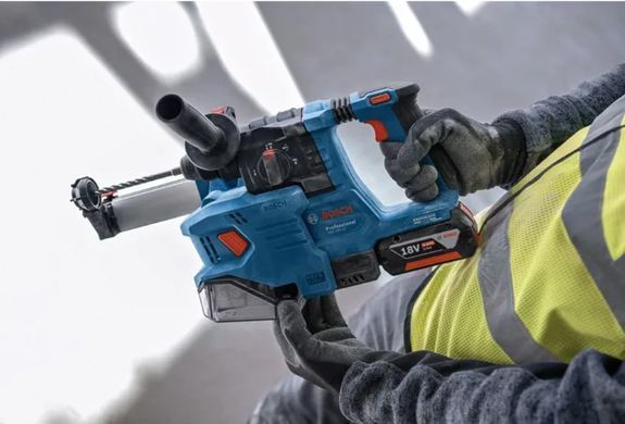 Набор аккумуляторного инструмента Bosch Professional 18V GSR 18V-45 + GBH 18V-22 + GWS 18V-8, 3&times;4 Ah