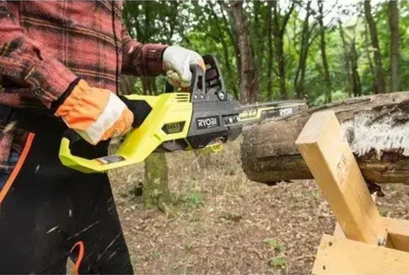 Пила цепная аккумуляторная 36В, 40 см, зарядное и 1 АКБ 6 А&middot;ч, Ryobi. RY36CSX40B-160 (5133004899)