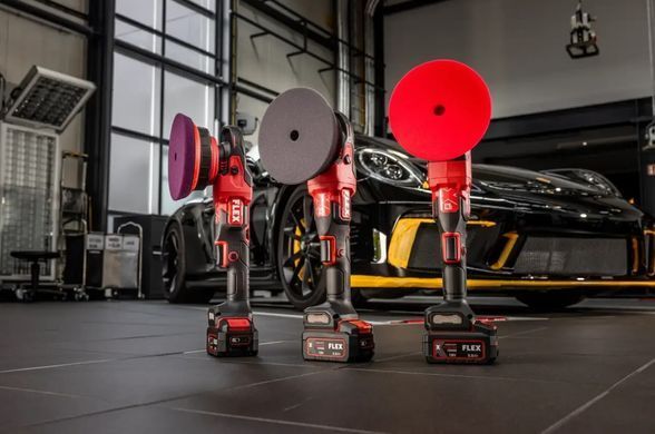 Полірувальна машина ексцентрикова акумуляторна FLEX XFE 15 150 18-EC C, 18 В