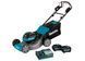 Аккумуляторная газонокосилка Makita XGT LM002GT201 40V Max, 53 см, 70 л