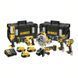 Набір з шести акумуляторних безщіткових інструментів DeWALT DCK623P3