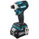 Аккумуляторный ударный шуруповерт MAKITA TD001GM201 XGT 40 V Max, 220 Нм, 1/4"