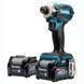 Аккумуляторный ударный шуруповерт MAKITA TD001GM201 XGT 40 V Max, 220 Нм, 1/4"
