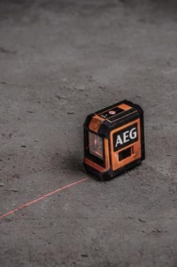 Лазерный нивелир AEG CLR215-B, 15 м, &plusmn;0.3 мм/м, IP54, 2 лазерные линии