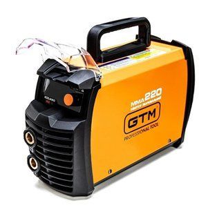 Інвертор зварювальний GTM MMA-220DS LED 220А, 220В, MMA/LIFT TIG, електрод 1.6&ndash;5 мм
