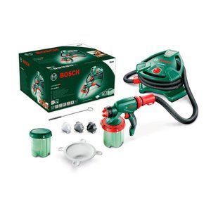 Электрический краскопульт Bosch PFS 5000 E, 1200 Вт, 500 мл/мин, бачок 1 л