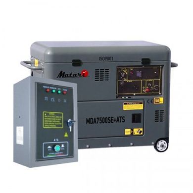 Дизельний генератор Matari MDA 7500SE ATS