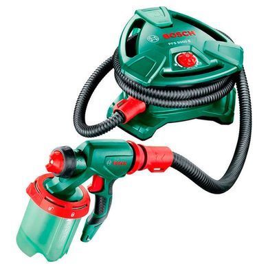Электрический краскопульт Bosch PFS 5000 E, 1200 Вт, 500 мл/мин, бачок 1 л