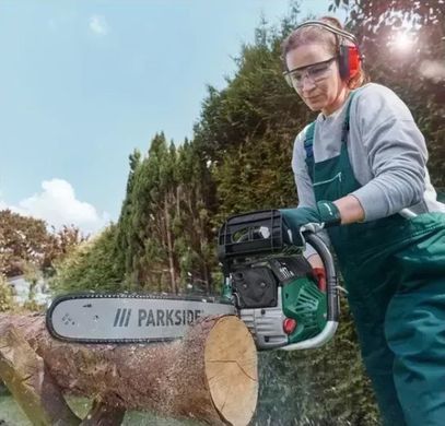 Бензопила Scheppach Parkside PBKS 53A2, 2.72 л.с., шина 45 см, шаг 0.325", 22.1 м/с