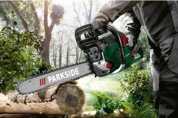 Бензопила Scheppach Parkside PBKS 53A2, 2.72 л.с., шина 45 см, шаг 0.325", 22.1 м/с