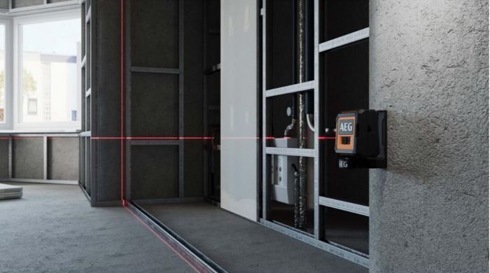 Лазерный нивелир AEG CLR215-B, 15 м, &plusmn;0.3 мм/м, IP54, 2 лазерные линии