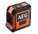 Лазерный нивелир AEG CLR215-B, 15 м, &plusmn;0.3 мм/м, IP54, 2 лазерные линии