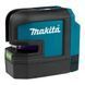 Лазерний лінійний нівелір Makita SK105GDZ зелений лазер, 25 м, CXT 12V MAX